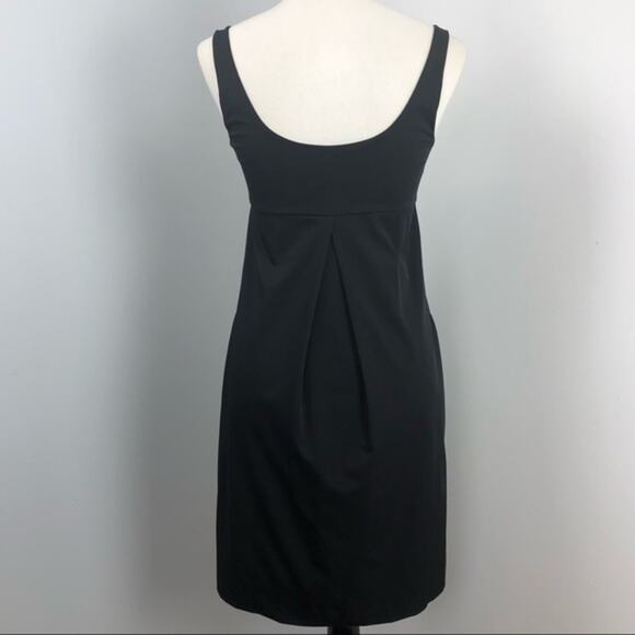 Diane von Furstenberg Adalina Black Mini Dress Sz 8 Little Black Dress - Picture 5 of 9